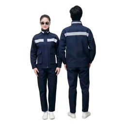 【Custom Flame-Retardant Cotton Twill Two-Piece Engineering Uniform】|Flame-resistant reflective strips|FR workwear set|Fashion-designed cotton FR uniform set|Flame-Resistant Uniform Company SKWK266-HEBI-HONGTUO-FCZ420-3 【Custom Flame-Retardant Cotton Twill Two-Piece Engineering Uniform】|Flame-resistant reflective strips|FR workwear set|Fashion-designed cotton FR uniform set|Flame-Resistant Uniform Company SKWK266-HEBI-HONGTUO-FCZ420-3
